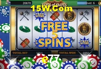 Jogos de Slot e77